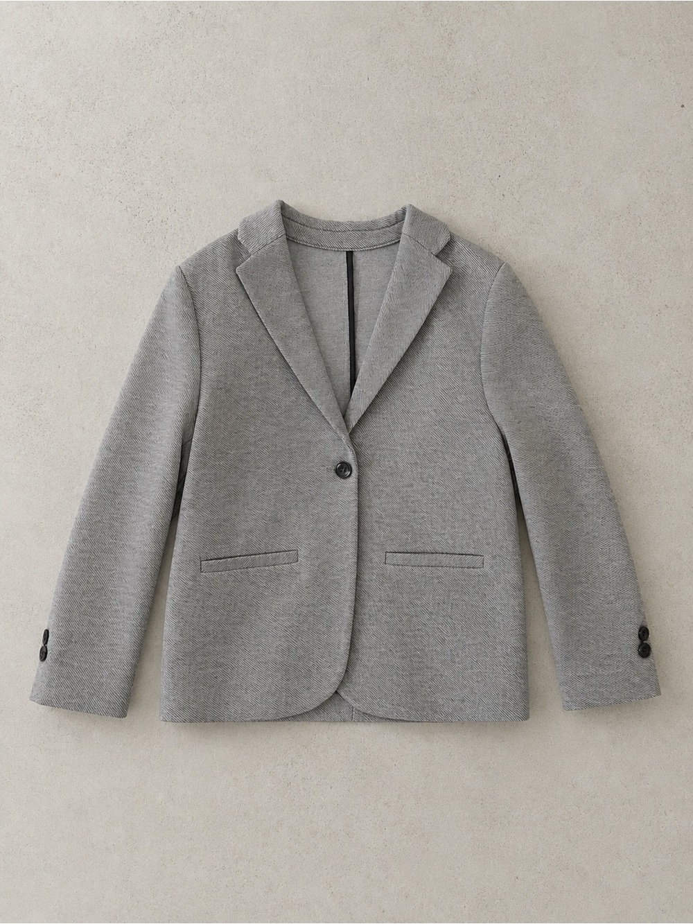 Zara Boys Grey Single-Button Blazer sz 7